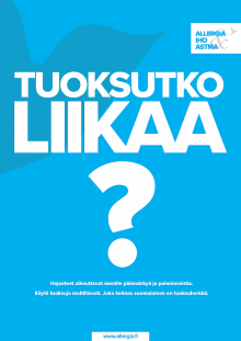 Tuoksutko liikaa? Teksti