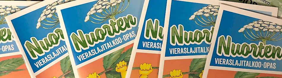 Nuorten vieraslajitalkoo-opas